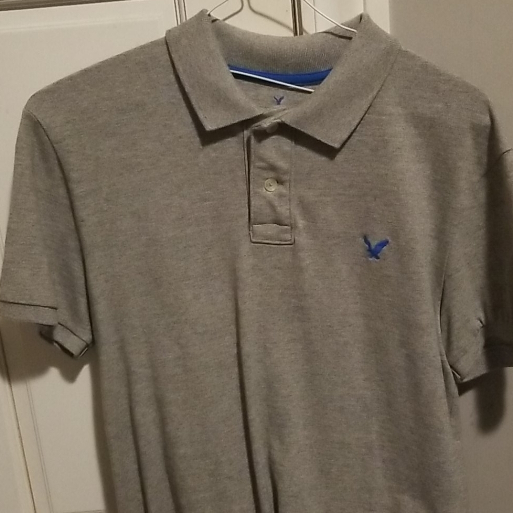 american eagle breathable polo